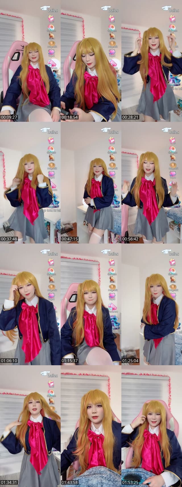 TikTok live: Ruby cosplay by @ahriyumii