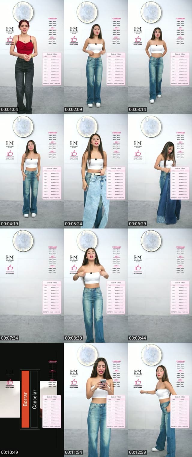 TikTok live: Especial de pantalones 🔥 by @hellomeet_jeans