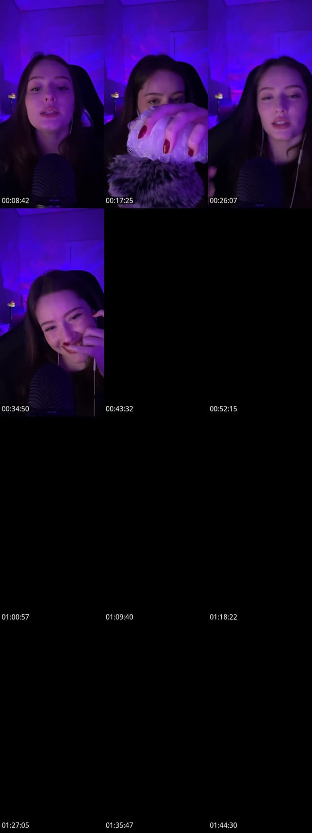 TikTok live: ASMR LIVE! 🌃 by @asmrthaisbdss