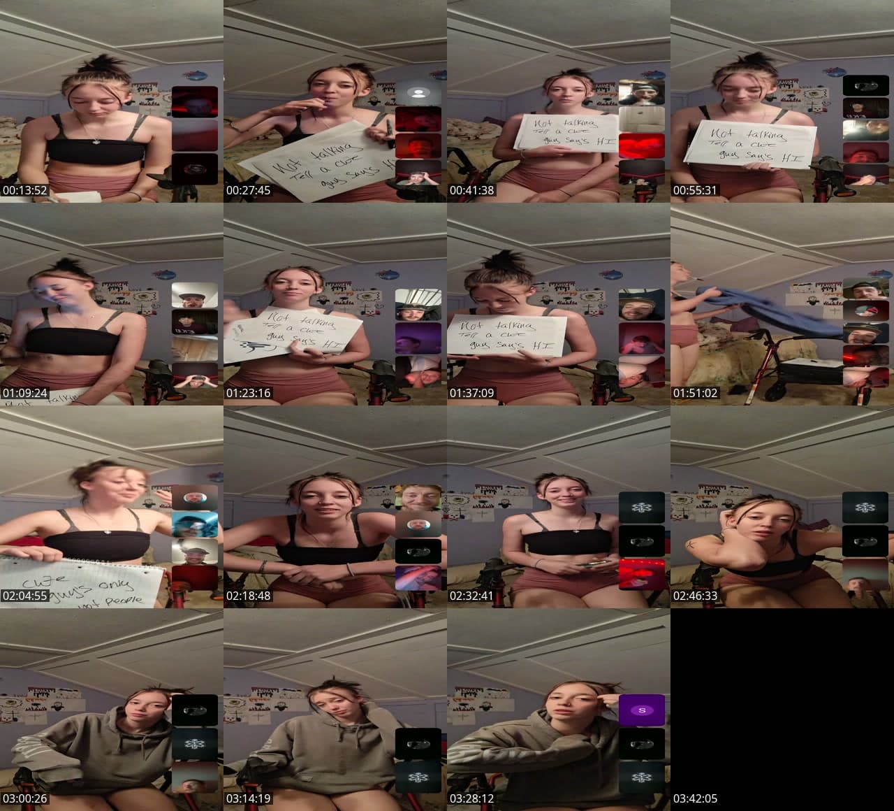 @babygirlforlife250 TikTok live stream