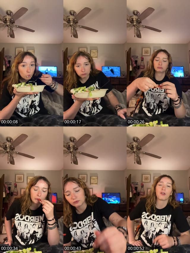 Past TikTok live: CHIPOTL MUKBONG by @holdupisthatlillie