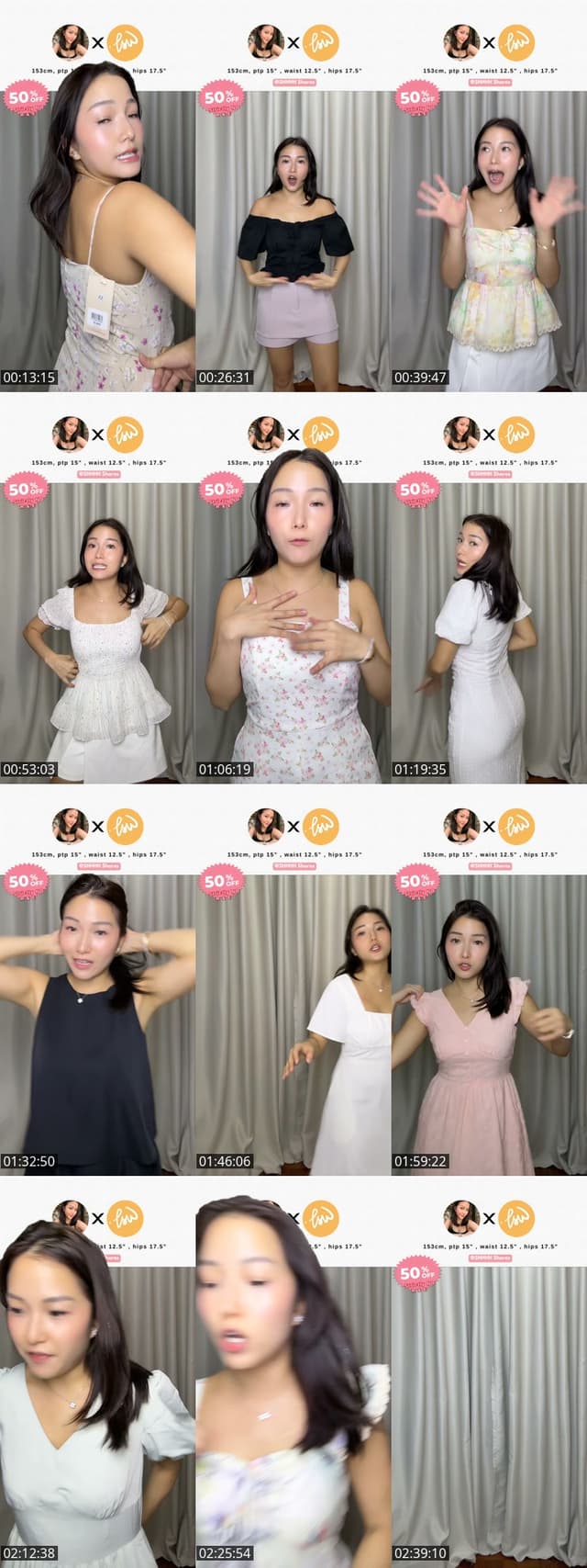 TikTok live: The Stage Walk X Shina by @shinaemily