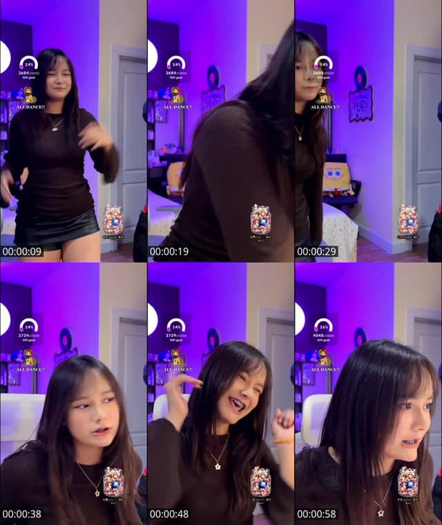 TikTok live: DANCEEE by @spiderjink