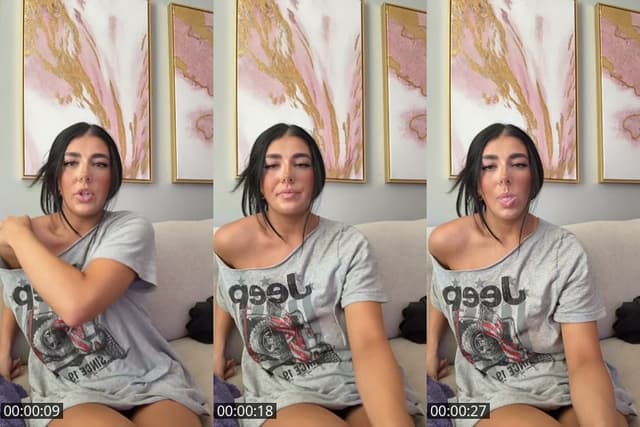 TikTok live: hiii by @svnnapaige