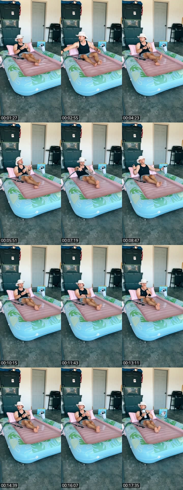 Tanning Pool Inflatable Float