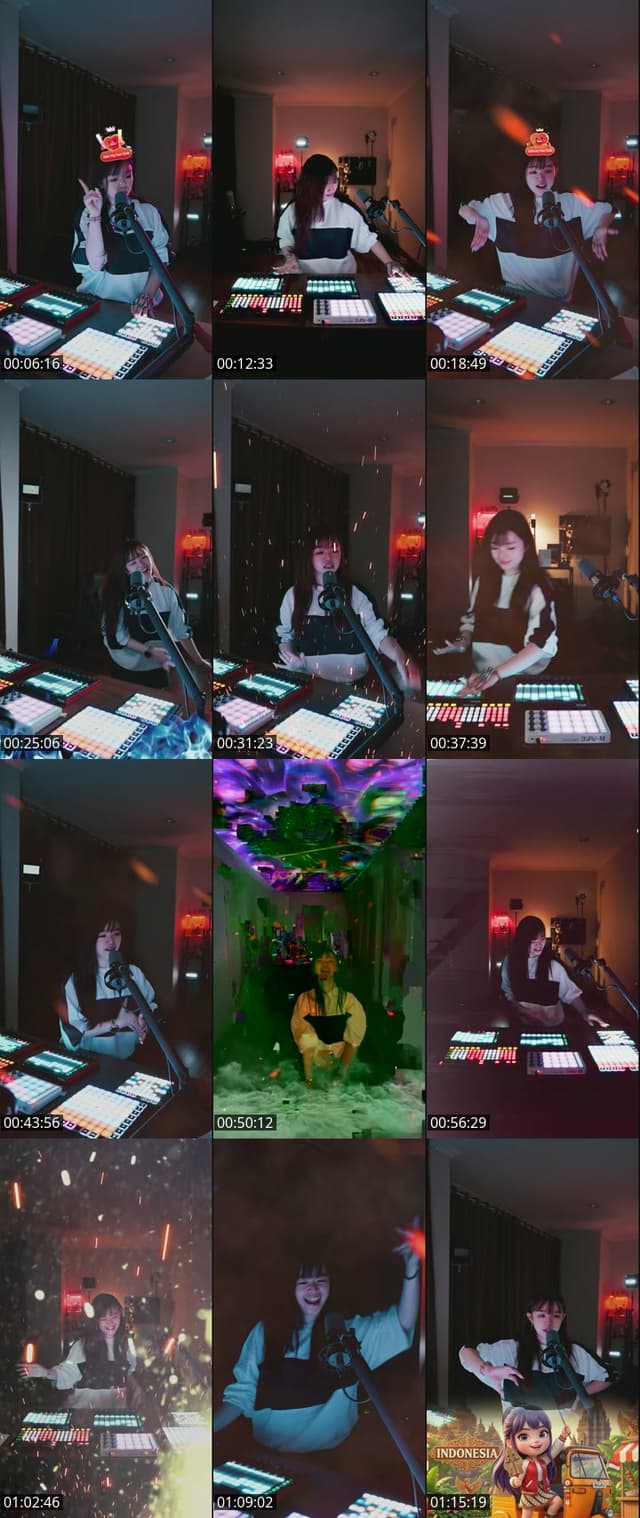 TikTok live: party time !!! by @chellemichii