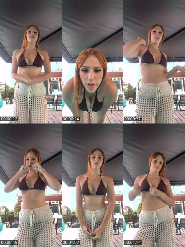 @livialuducenee TikTok live stream