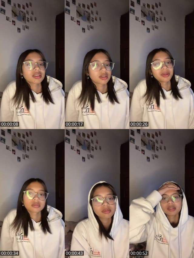 TikTok live: nothing but yapping💋 by @just_farzaana