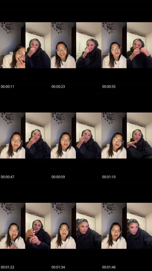 TikTok live: nothing but yapping💋 by @just_farzaana