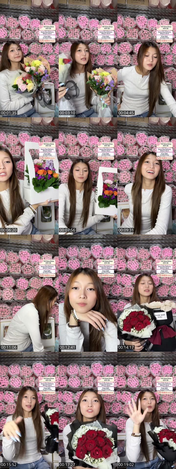 Fresh Flower Sales 520