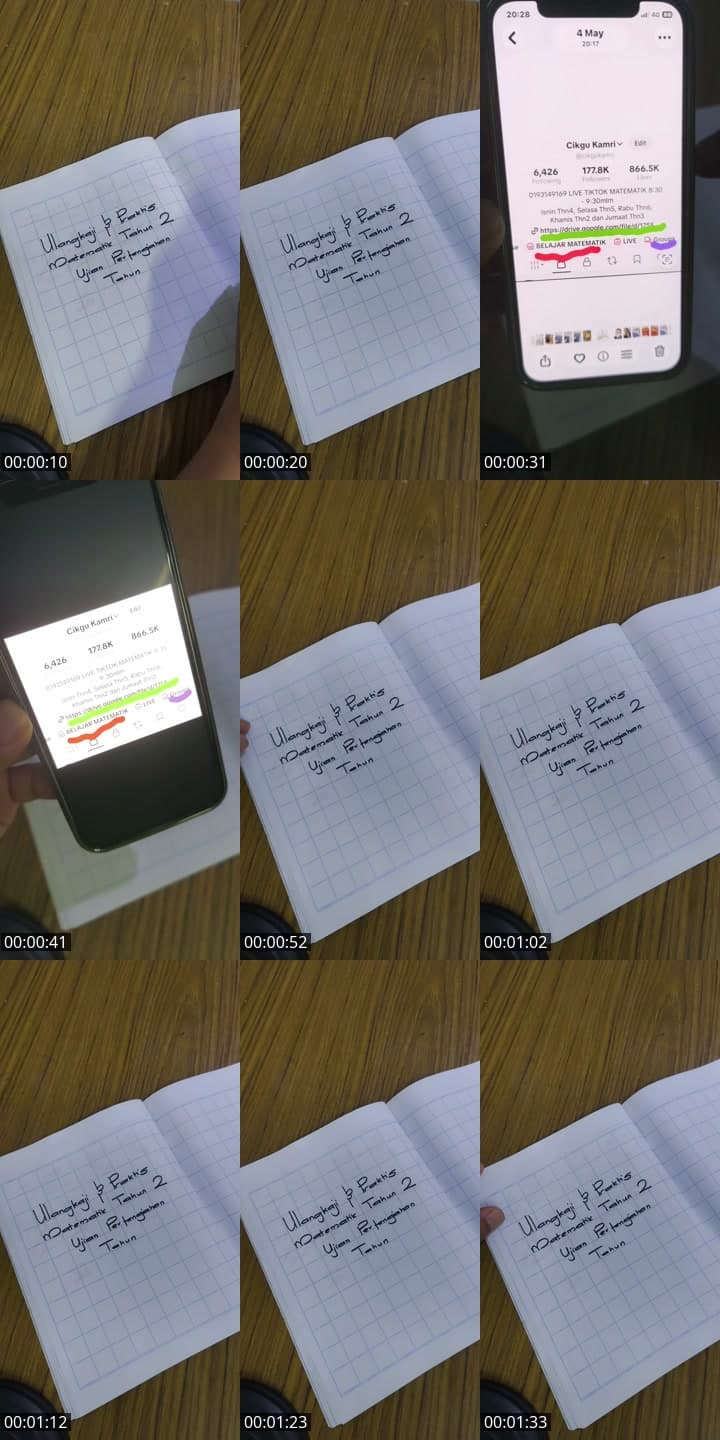 @cikgukamri TikTok live stream