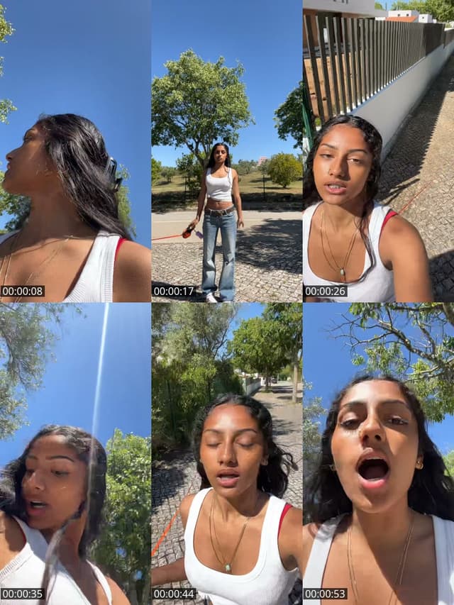 TikTok live: Grwm by @.suvsingh