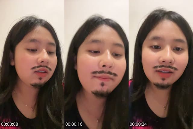 TikTok live: don’t be shy, just say hii by @thalita_hsb