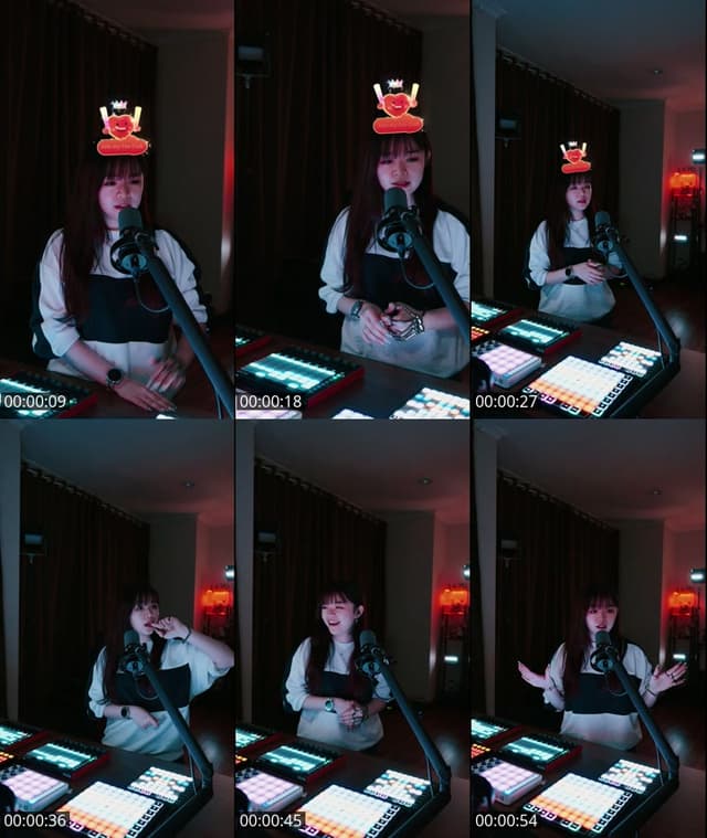 TikTok live: party time !!! by @chellemichii