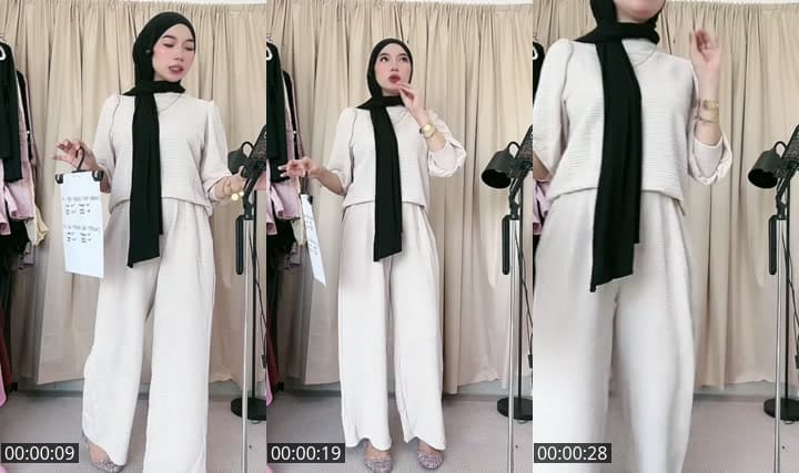 nak ootd lawa masuk live