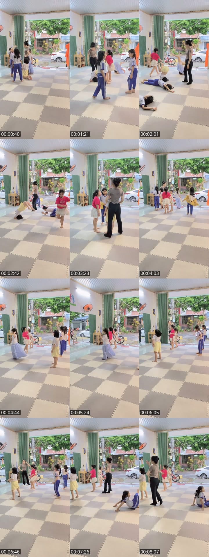Học nhảy bé 7-8 tuổi