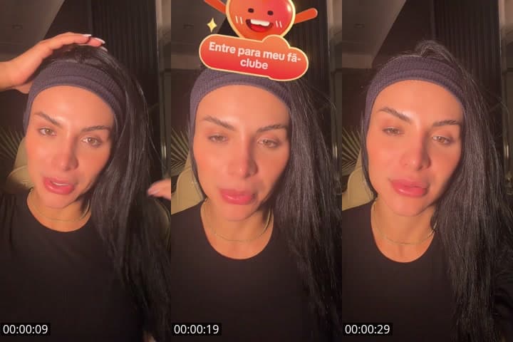 @alinemineiro TikTok live stream