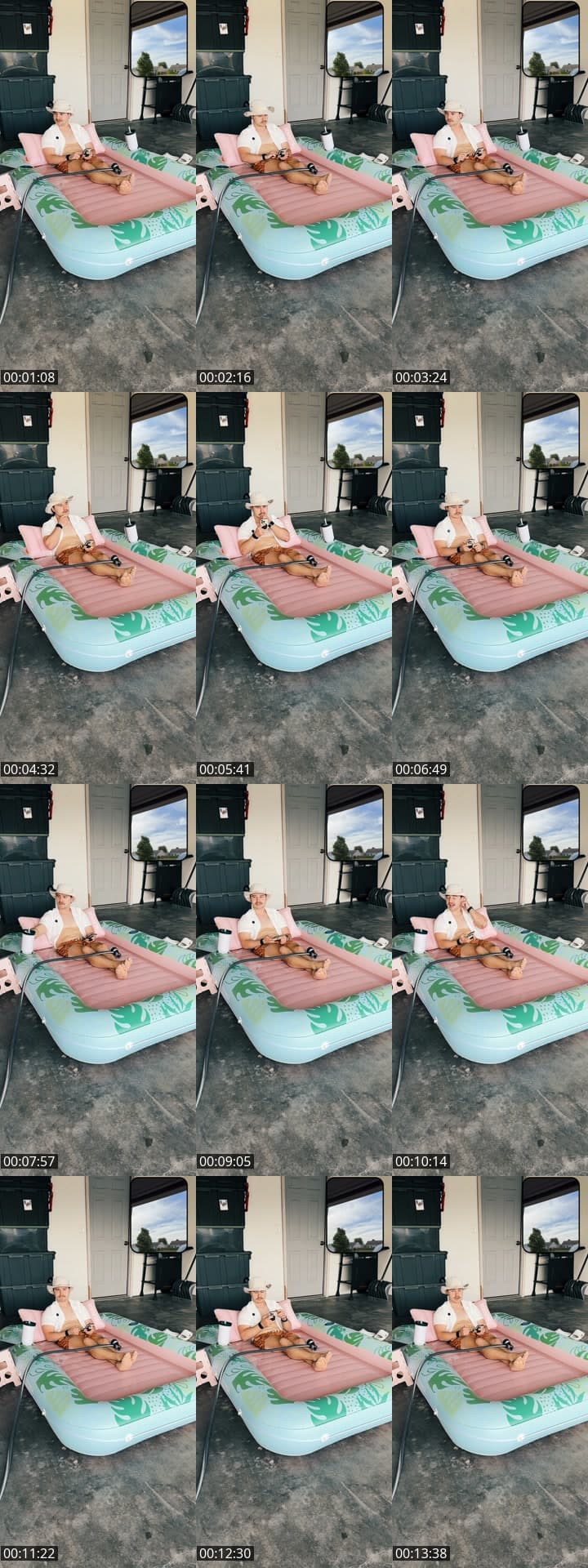 Inflatable Tanning Pool Float