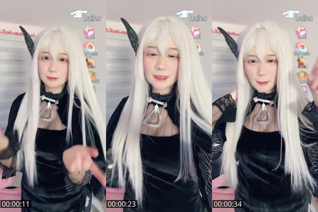 TikTok live: Echidna cosplay by @ahriyumii