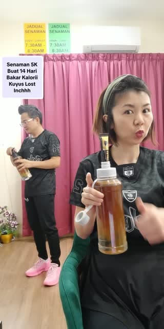 Senaman tak berlari melompat 💃