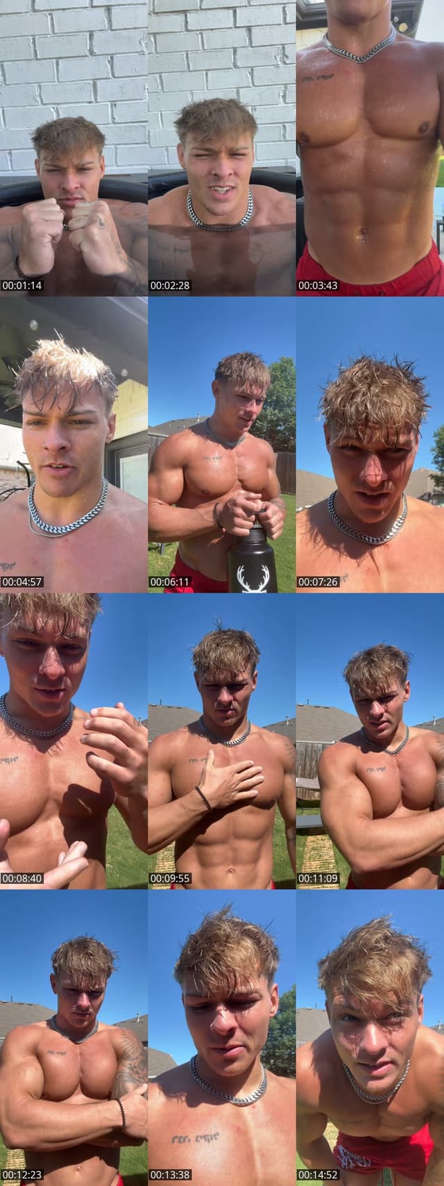 TikTok live: cold plungin by @christian.elliott8