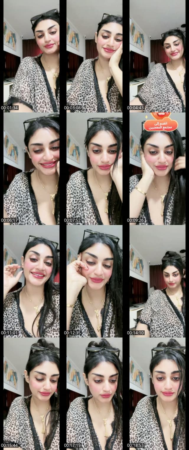 Past TikTok live: منورين 🖤 by @almasa.001