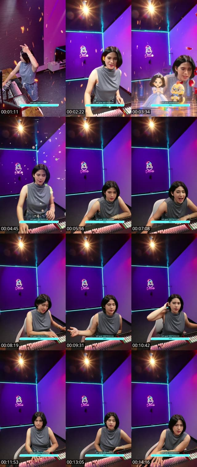 TikTok live: Let's make a crowd 💃🕺🎵🪩 by @velia_ps