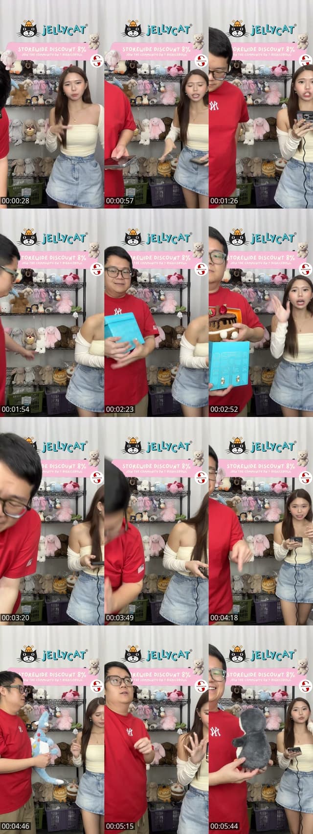 TikTok live: JELLYCATS stream 🐰 by @smolriceee