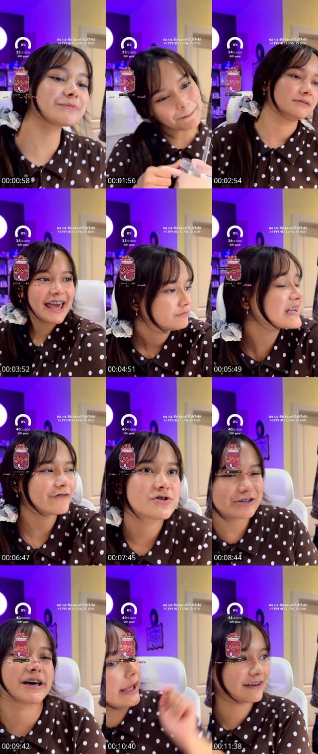 TikTok live: Only singing :( by @spiderjink