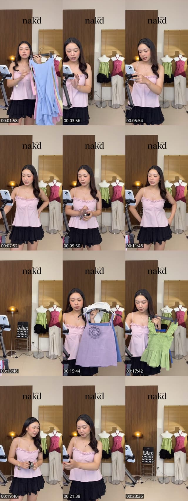TikTok live: season 3 — soft summer 🌴☀️ by @nakdclothing