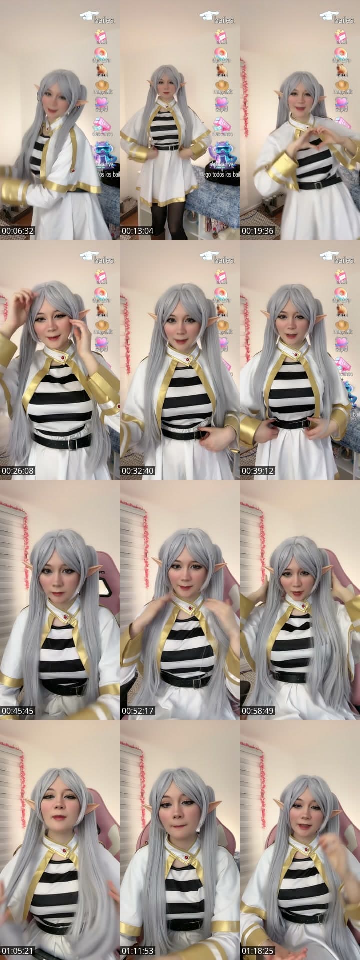 Frieren cosplay