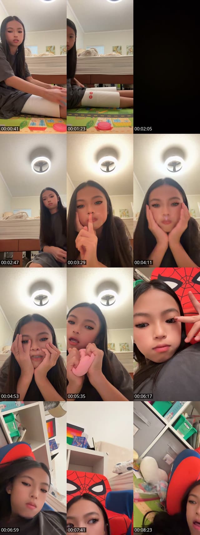 TikTok live: 1 galaxy=1 dare by @michaela_akaurbestie