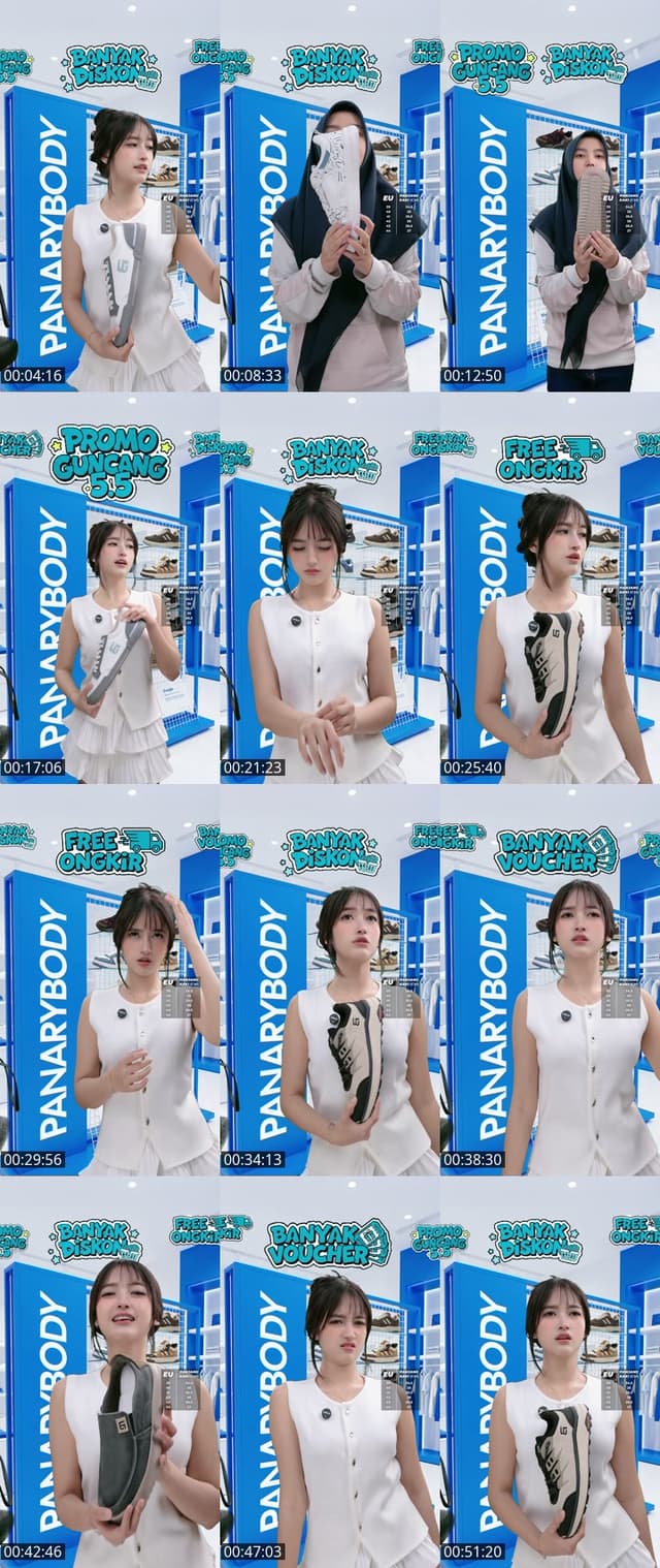 TikTok live: RESTOCKKK PROMO SPESIAL LIVE !! by @panarybody_shoes
