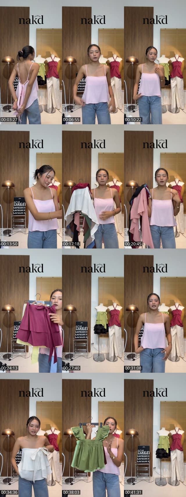 TikTok live: season 3 — soft summer 🌴☀️ by @nakdclothing