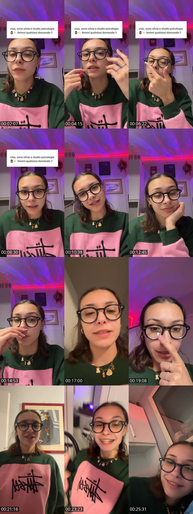@silviaamongioi TikTok live from 2026-05-18