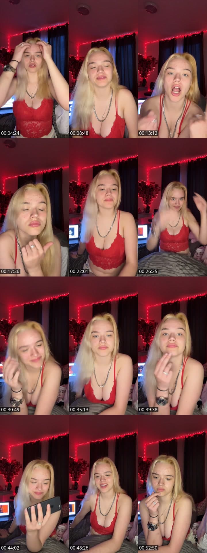 @tizzylizxox TikTok live stream