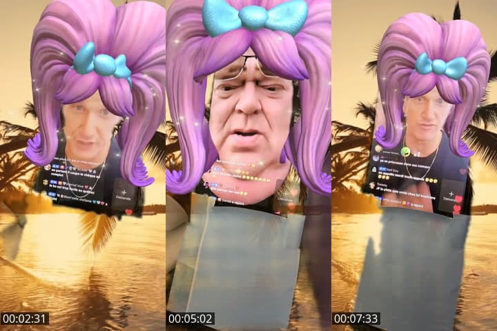 @droubobydrou TikTok live stream