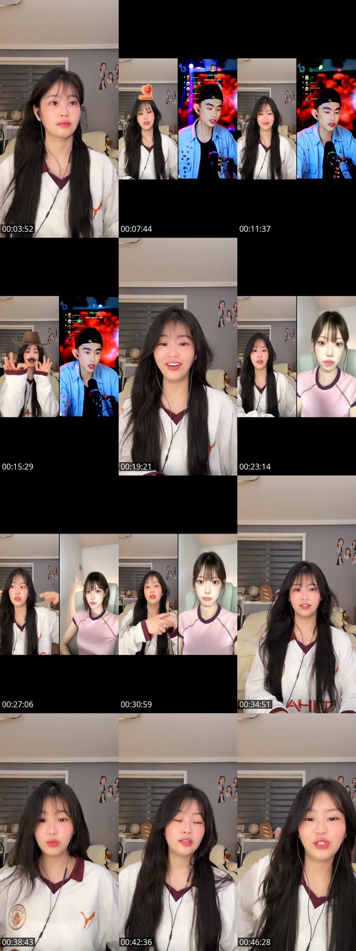 @nong_jiyul TikTok live stream