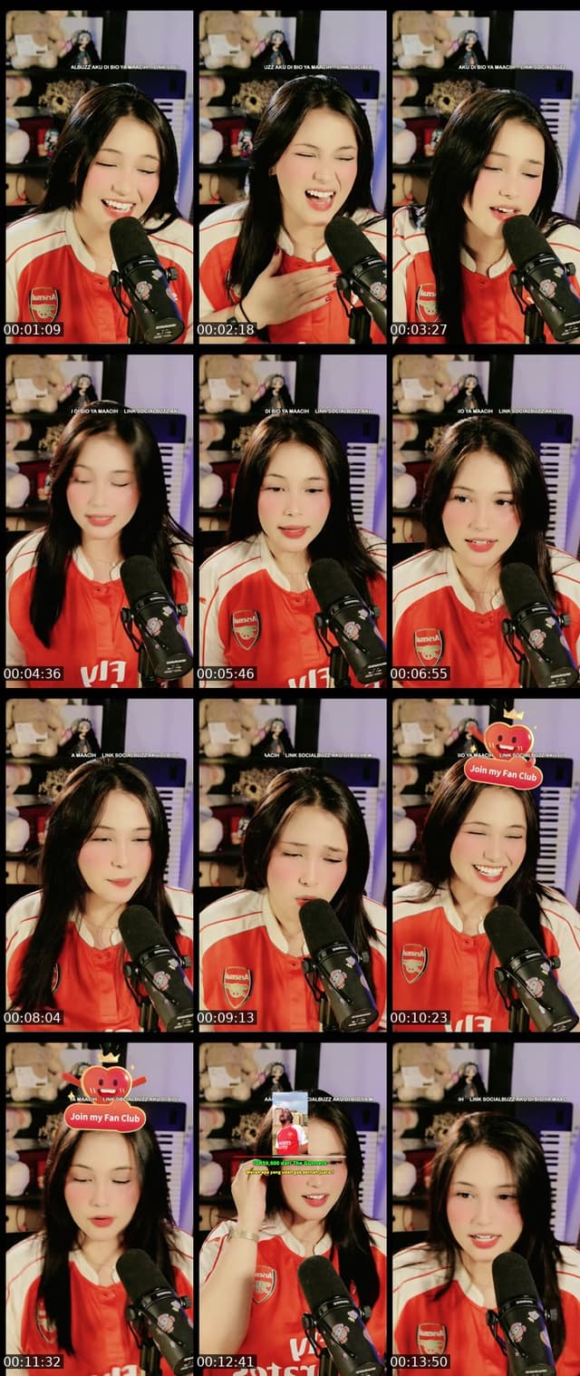 TikTok live: seru seruannnn by @alyssazahrad