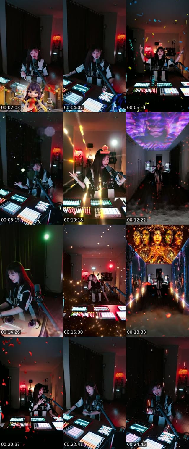 TikTok live: party time !!! by @chellemichii