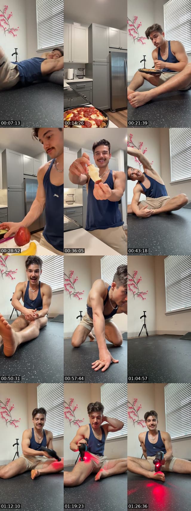 TikTok live: Morning Stretching Cooking 🔥 by @tristenburkey