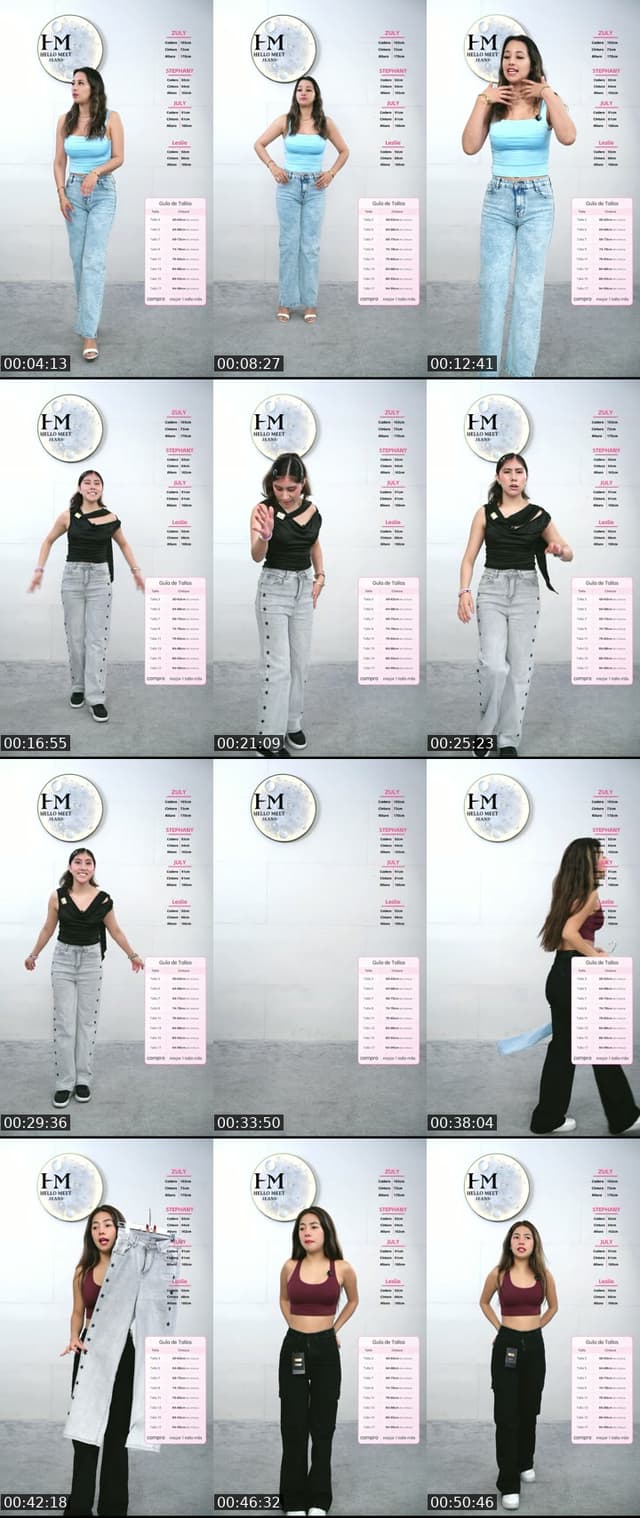 TikTok live: Summer Hot Sale 🌴🔥 by @hellomeet_jeans