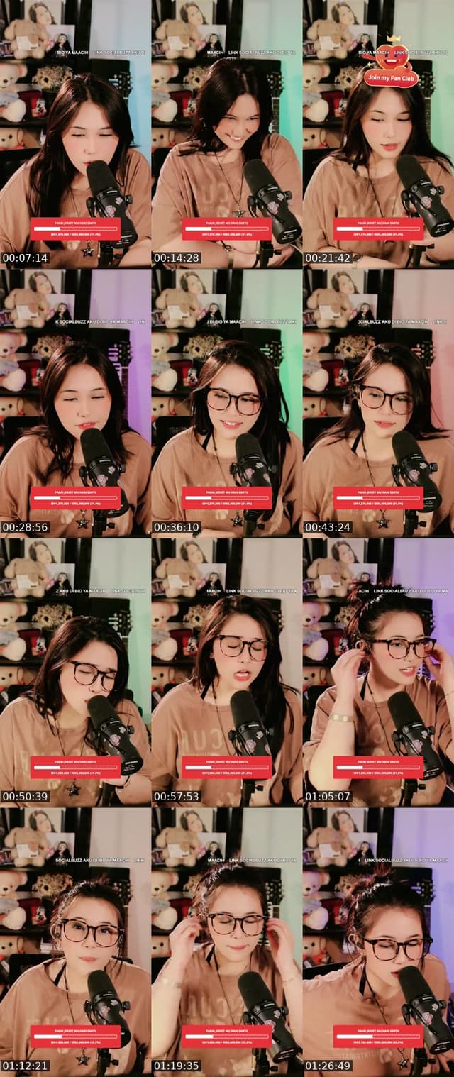 TikTok live: seru seruannnn by @alyssazahrad