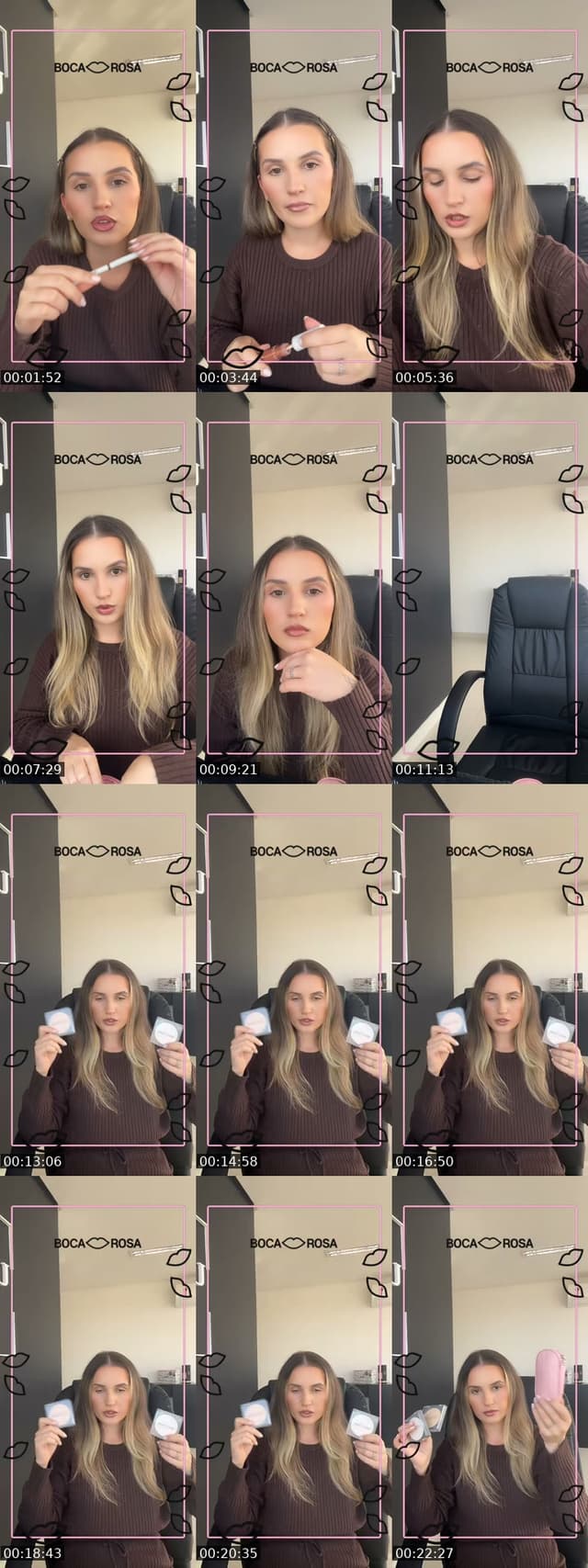 TikTok live: BOCA ROSA BEAUTY 👄 by @nahmoana