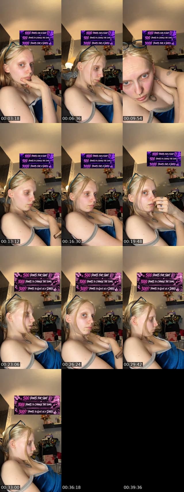 TikTok live: 🔞🥃+ dares (the bio) by @xsophiexwainx