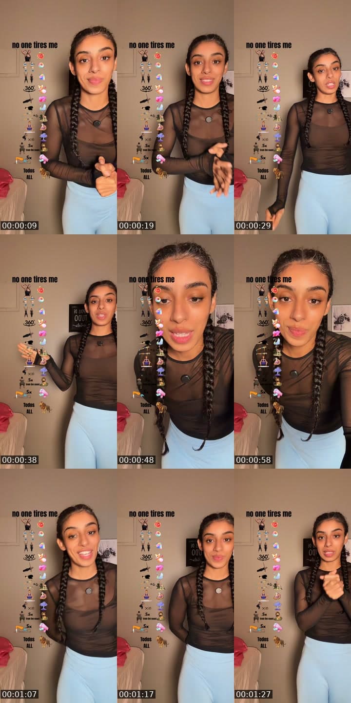 @moana_santos00 TikTok live stream