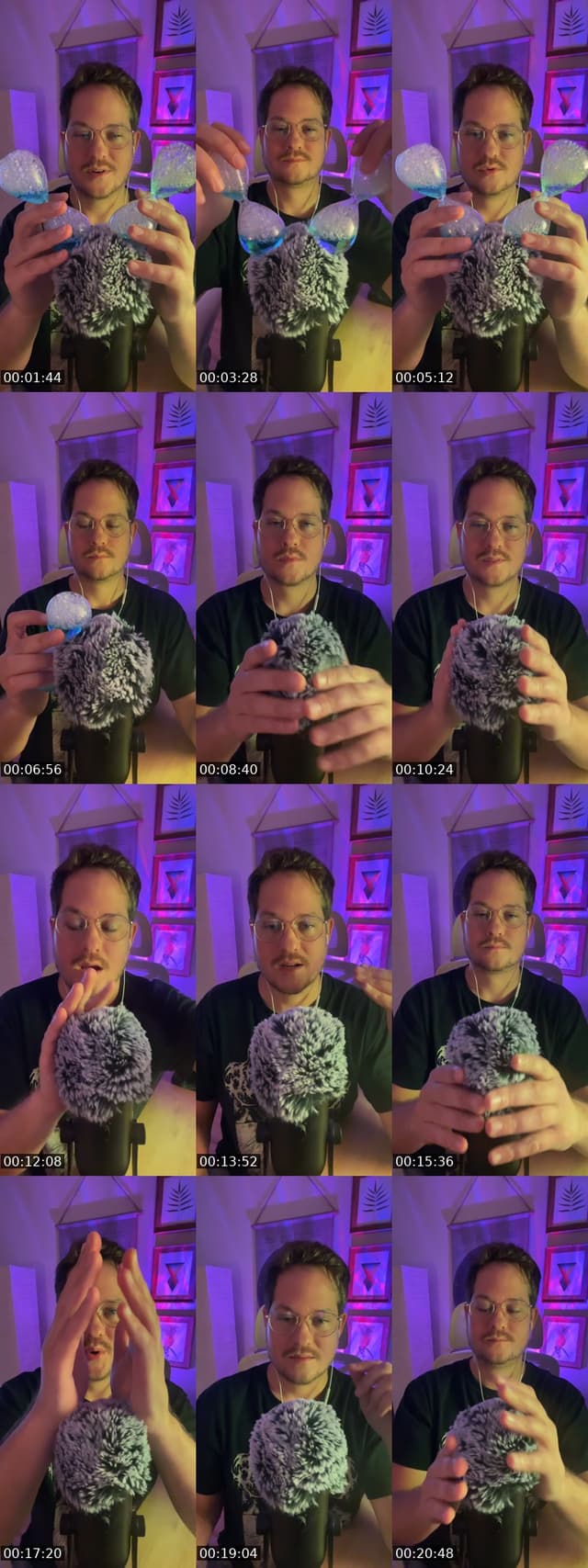 TikTok live: Cozy ASMR by @codymcgibbon