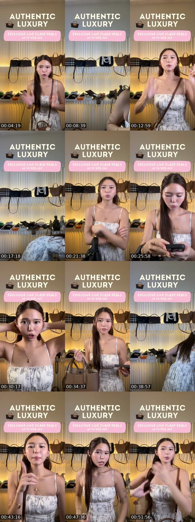 TikTok live: AUTHENTIC LUX ✨ by @smolriceee