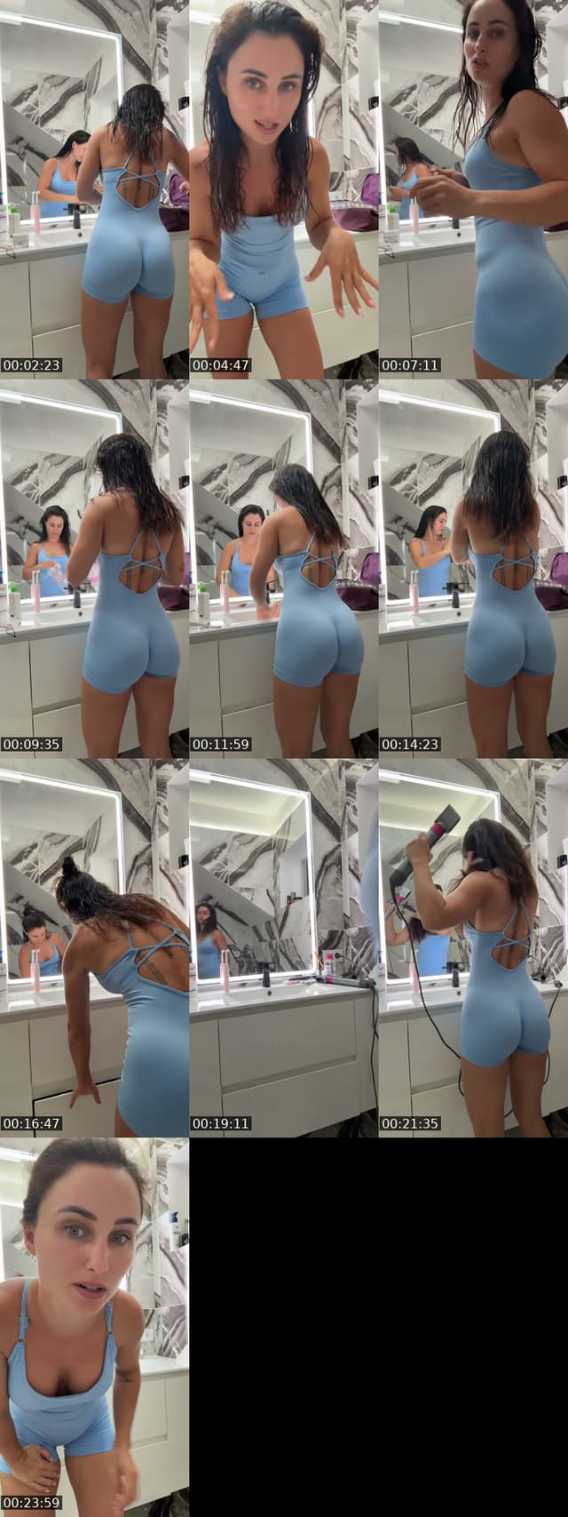 TikTok live: Doing my hair by @selenesellcri