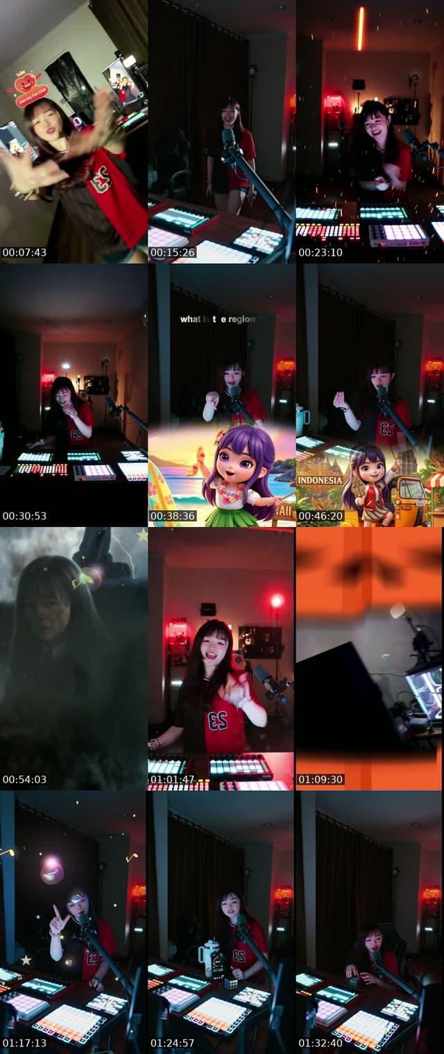 TikTok live: party time !!! by @chellemichii